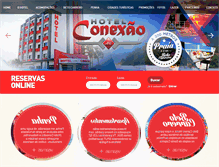 Tablet Screenshot of hotelconexao.com.br